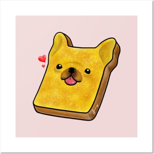 Frenchie Toast Posters and Art